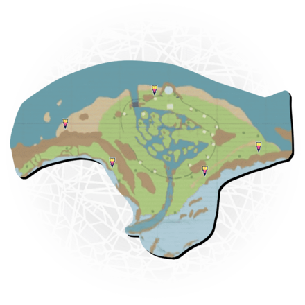 Pokemon Scarlet and Violet (SV) - North Province (Area Three) Trainer Locations