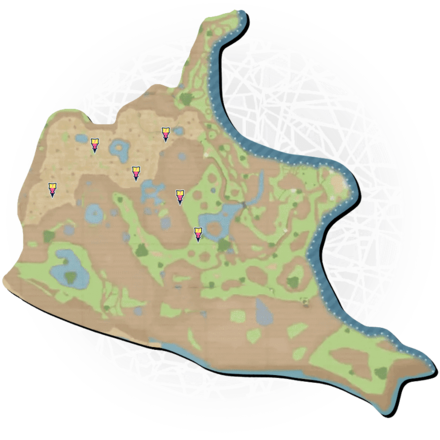 Pokemon Scarlet and Violet (SV) - North Province (Area Two) Trainer Locations