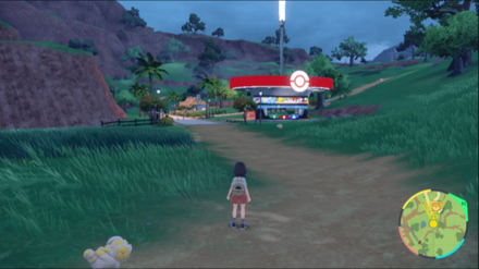 Pokemon SV - zoomed out viewpoint