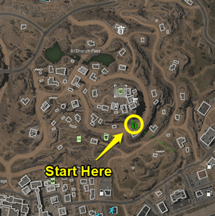 Warzone 2.0 - Mountaintop Spotter Shack Starting Point