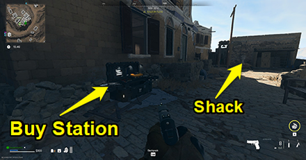 Warzone 2.0 - Mountaintop Spotter Shack and Buy Station