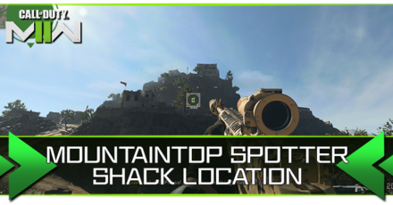 Warzone 2.0 - Mountaintop Spotter Shack Banner