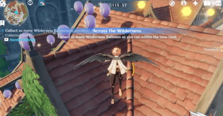 Genshin - Across the Wilderness - Search for Wilderness Balloons