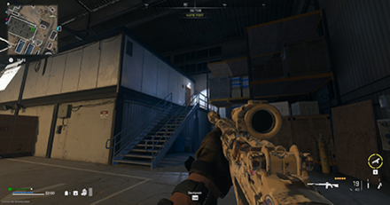 Warzone 2.0 - IHTAQ Warehouse Corner Staircase