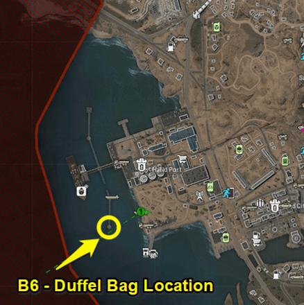 Warzone 2.0 - Longshoreman Duffel Bag Coordinates