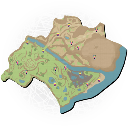 Pokemon Scarlet and Violet (SV) - South Province (Area Five) Trainer Locations