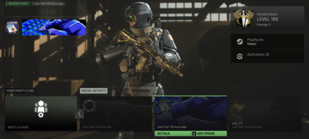 Warzone 2.0 - Hub Add Friend