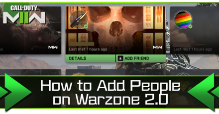 Warzone 2.0 - How to Add People on Warzone 2.0