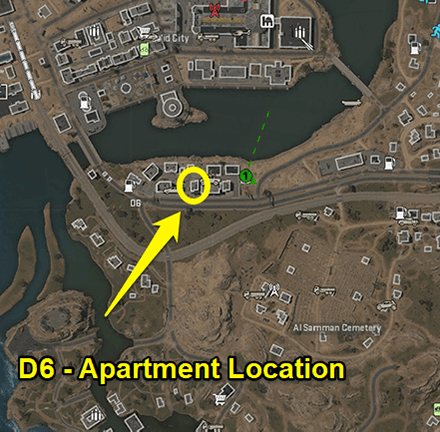 Warzone 2.0 - South Bank Apartment Coordinates
