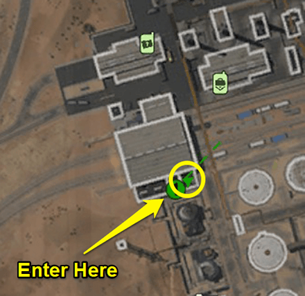 Warzone 2.0 - Rohan Oil Control Room Entrance Location