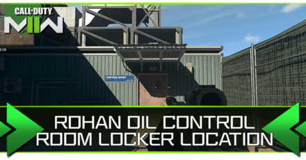Warzone 2.0 - Rohan Oil Control Room Locker Location Banner