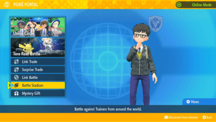 Pokemon Scarlet and Violet SV - Battle Stadium