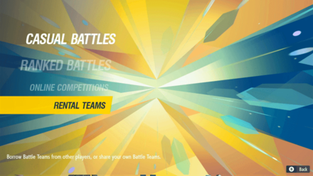 Pokemon Scarlet and Violet SV - Choose Rental Teams
