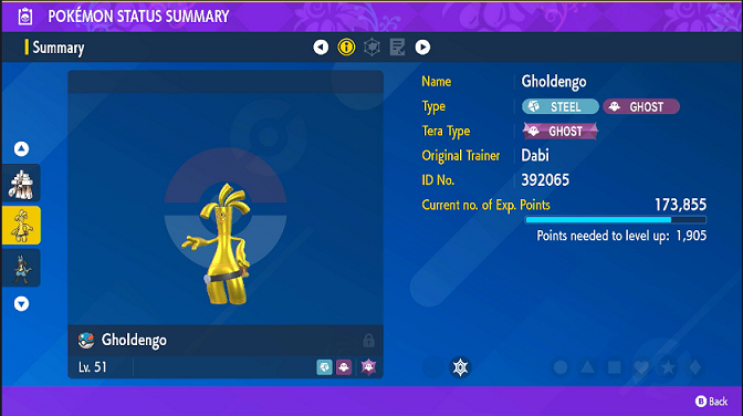 Pokemon SV - Gholdengo