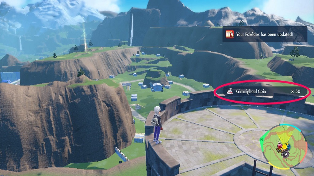 Pokemon SV - 50 Gimmighoul Coins dropped