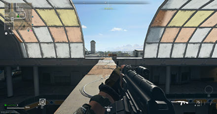 Warzone 2.0 - Shopping Centre Roof Wooden Platform