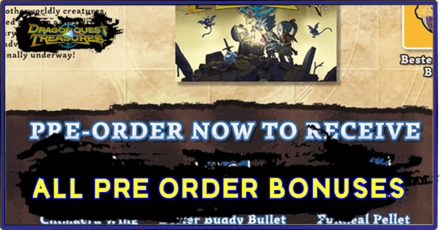 DQ Treasures - All Pre-oRder Bonuses
