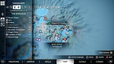 God of War Ragnarok The Burning Skies Objective 1.1