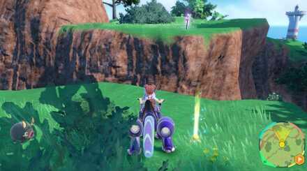 Pokemon Scarlet and Violet SV - TM015 - Struggle Bug TM Overworld Location