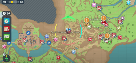 Pokemon Scarlet and Violet SV - TM017 - Confuse Ray TM Overworld Location