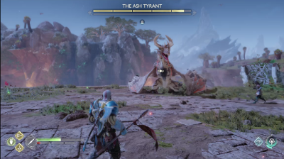 God of War Ragnarok The Burning Skies Objective 3.8