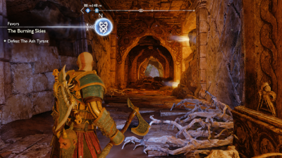 God of War Ragnarok The Burning Skies Objective 2.3