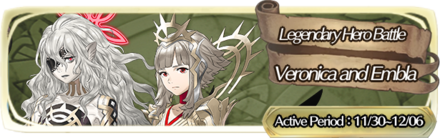 Legendary Veronica & Embla Hero Battle Fire Emblem Heroes FEH