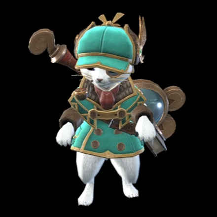 Felyne Purrlock Layered Armor Set (Palico)