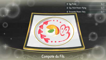 Pokemon Scarlet and Violet SV - Compote du Fils