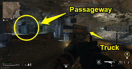 Warzone 2.0 - Sattiq Cave Complex Small Passageway