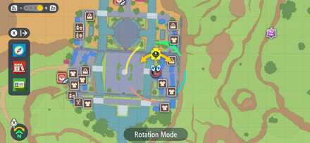Pokemon Scarlet and Violet SV - Kofu Lounge Map Location