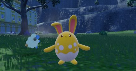 Pokemon Scarlet and Violet SV Shiny Azumarill