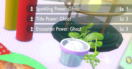 Pokemon Scarlet and Violet (SV) - Sandwich Ghost Power