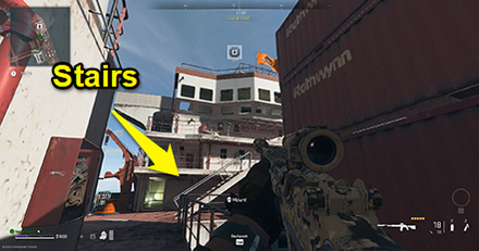 Warzone 2.0 - Hafid Ship Bridge Staircase