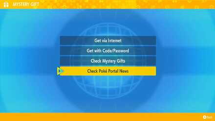 Accessing Poke Portal News, third step - Pokemon Scarlet and Violet (SV)