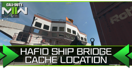Warzone 2.0 - Hafid Ship Bridge Cache Banner