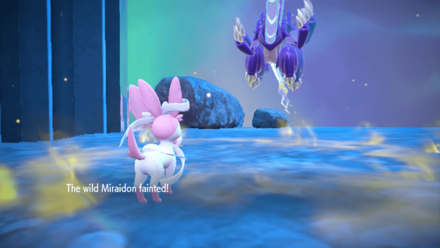 Pokemon Scarlet and Violet - Beating Wild Miraidon