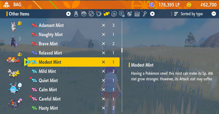 Pokemon Scarlet and Violet (SV) - Sylveon Modest Mint