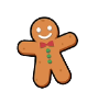 Pokemon UNITE - Gingerbread Man Sticker