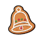 Pokemon UNITE - Gingerbread Bell Sticker