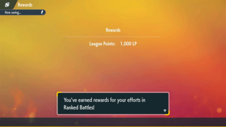 Pokemon Scarlet and Violet SV - Ranked Battle Series 1 LP Rewards