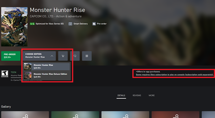 MH Rise Sunbreak - How to Preorder on Xbox