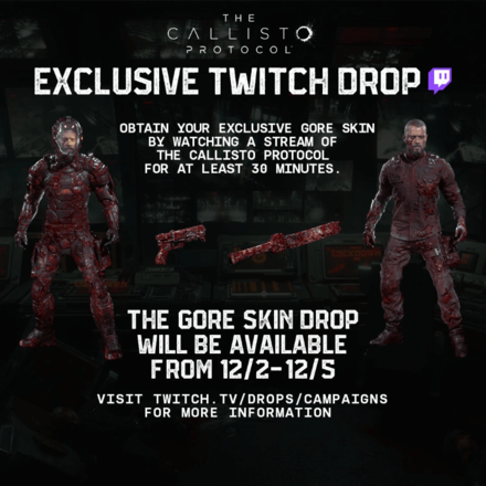 Callisto Protocol - Gore Skin