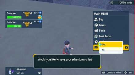 Picnic Item Farm Glitch, Third Step - Pokemon Scarlet and Violet (SV)