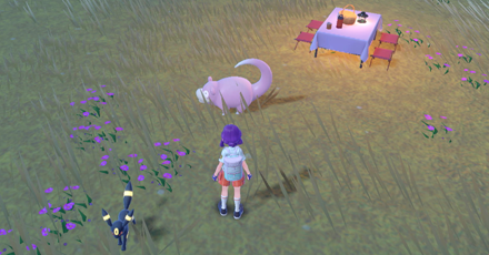 Pokemon Scarlet and Violet (SV) - Slowpoke and Umbreon Picnic