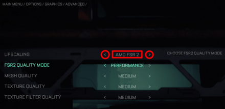 The Callisto Protocol - Change FSR 2