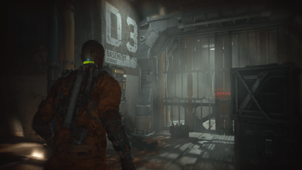 D3 Basement Storage Locked Gate