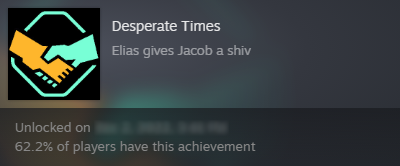 Desperate Times Achievement