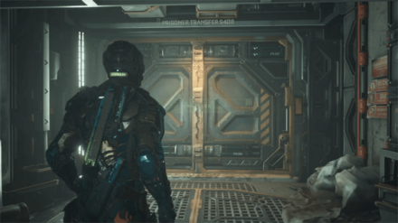 The Callisto Protocol - Prisoner Transfer S408 Doorway