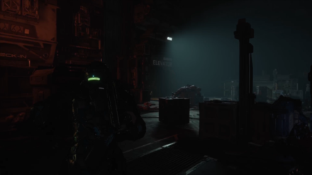 The Callisto Protocol - Elevator Room with Dying Security Units